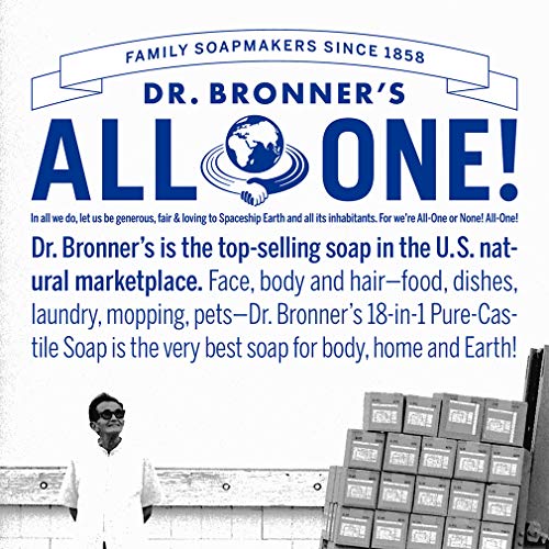 Coconut Oil for Dr. Bronner's - Organic Virgin Coconut Oil - 14 oz (Whole Kern Cooking, Baking, Hair and Body, Unrefined and Fresh-Pressed, Rich and Nutty Flavor, Fair Trade, Vegan, Non-GMO