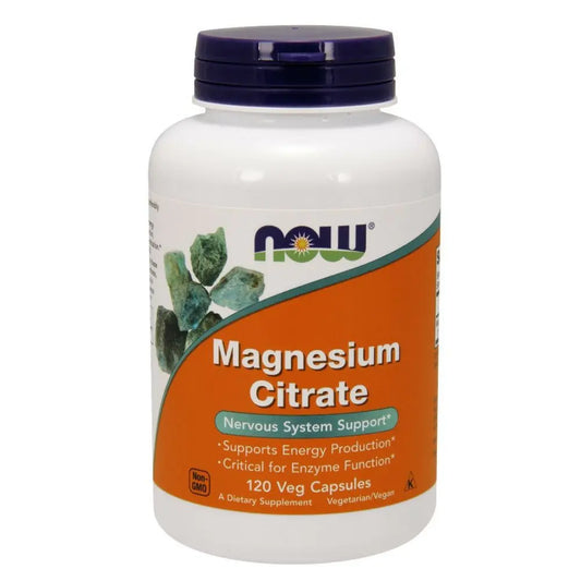 NOW Supplements Magnesium 400mg - Enzyme Function*, Nervous System Support* - Magnesium Supplement for Men and Women, 360 Veg Capsules, Kosher, Vegan, Gluten-Free Magnesium Supplements