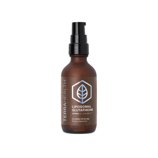 Terra Health Essentials - Liposomal Glutathione - Supports Immunity Skin Hair and Healthy Aging - Maximum Absorption Glutathione Supplements - 30 Day Supply